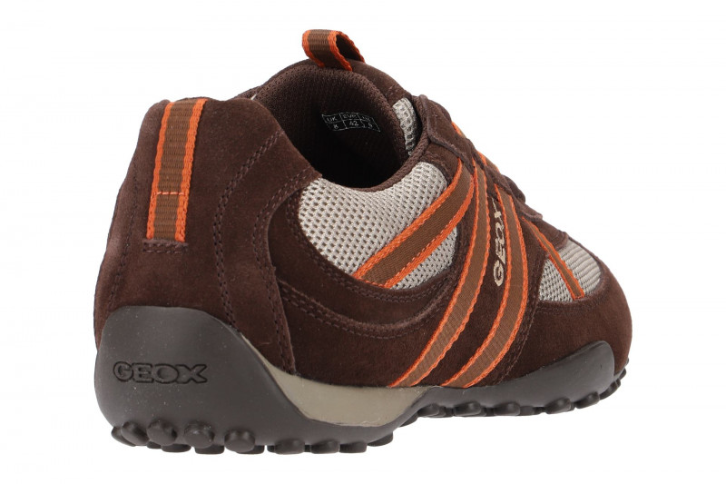 Geox Snake Schuhe braun orange U2207S