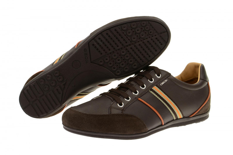 Geox Houston Schuhe braun coffee - U52P1A