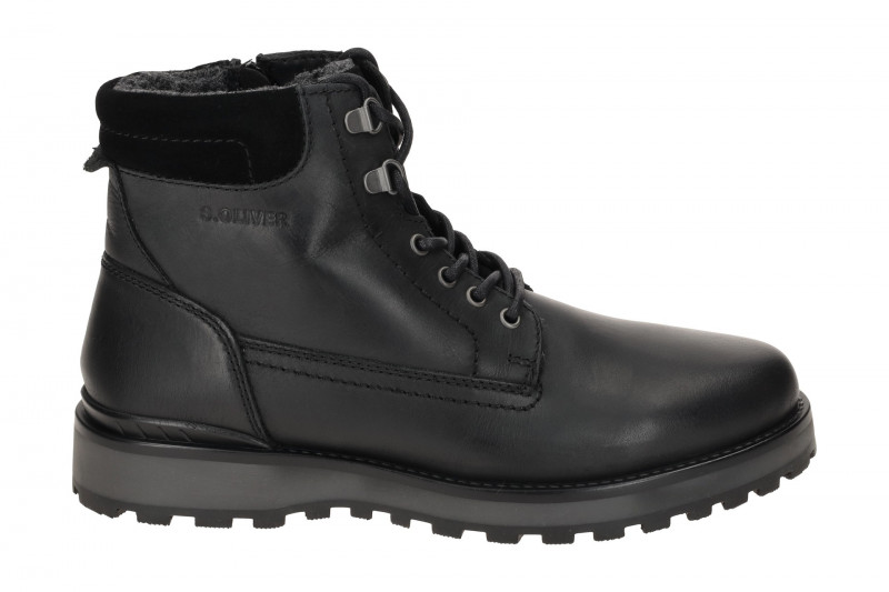 s.Oliver Winter Stiefel schwarz Herren 5-16226-43 001