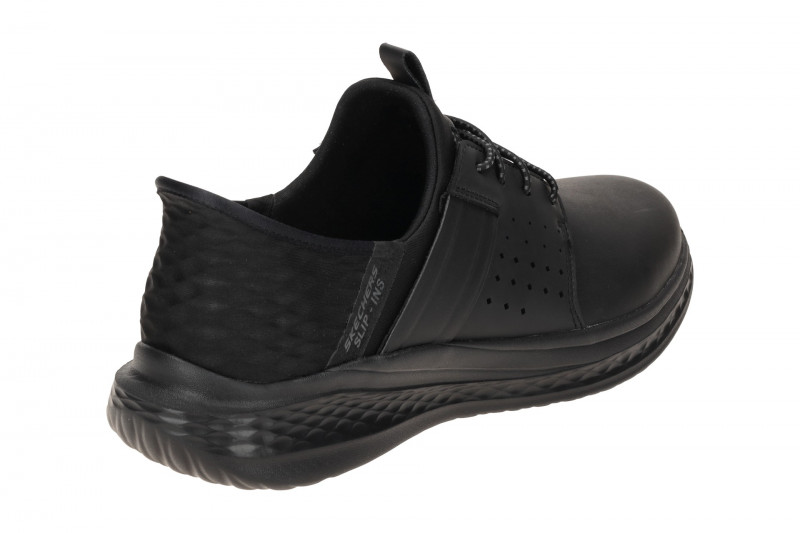 Skechers Slade Slipper Schuhe schwarz Slip-Ins 210828