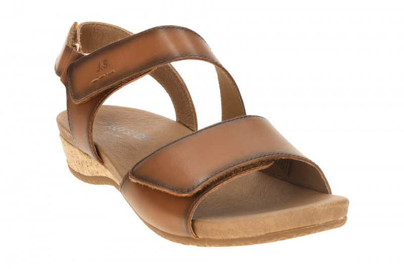 Josef Seibel Keil Sandale Fleur 01 braun Riemchen 88201