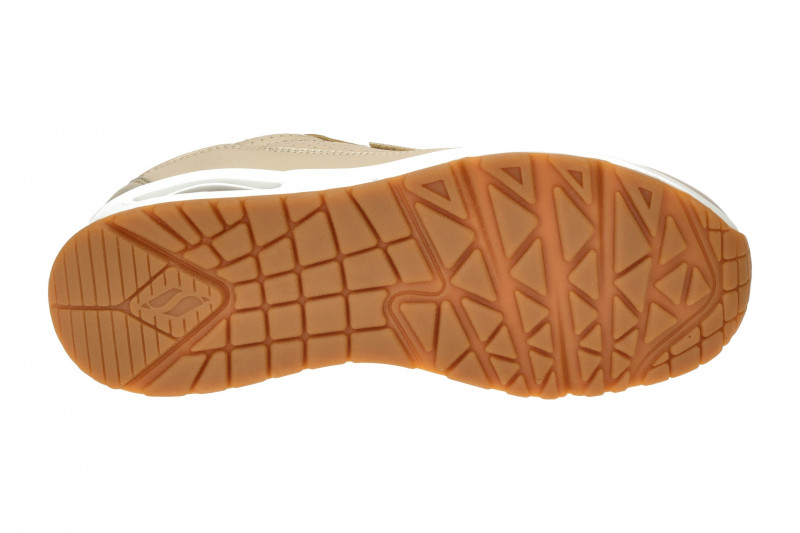 Skechers Uno Schuhe gold metallic Sneakers 177109