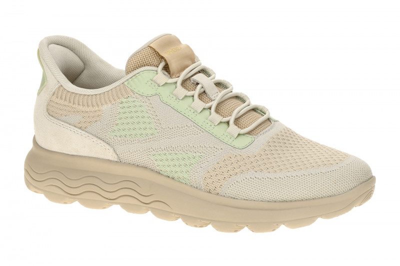 Geox Spherica Sneaker Schuhe grau braun Damen FASTin D657MB