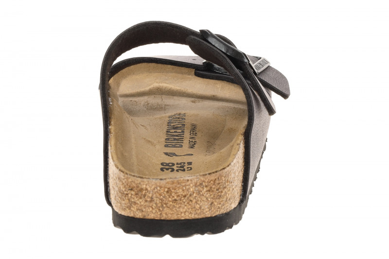 Birkenstock Arizona Pantolette dunkelgrau SCHMAL 1032023