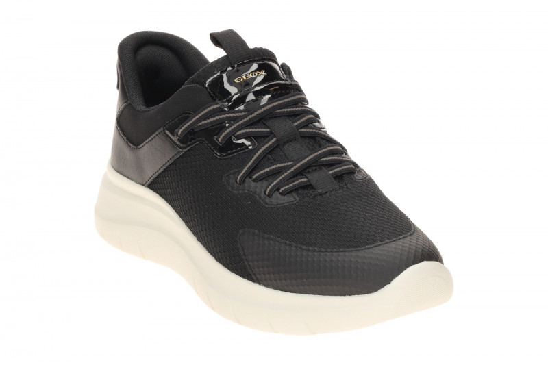 Geox Plummery Schuhe Slipper schwarz Damen FASTin D670JB