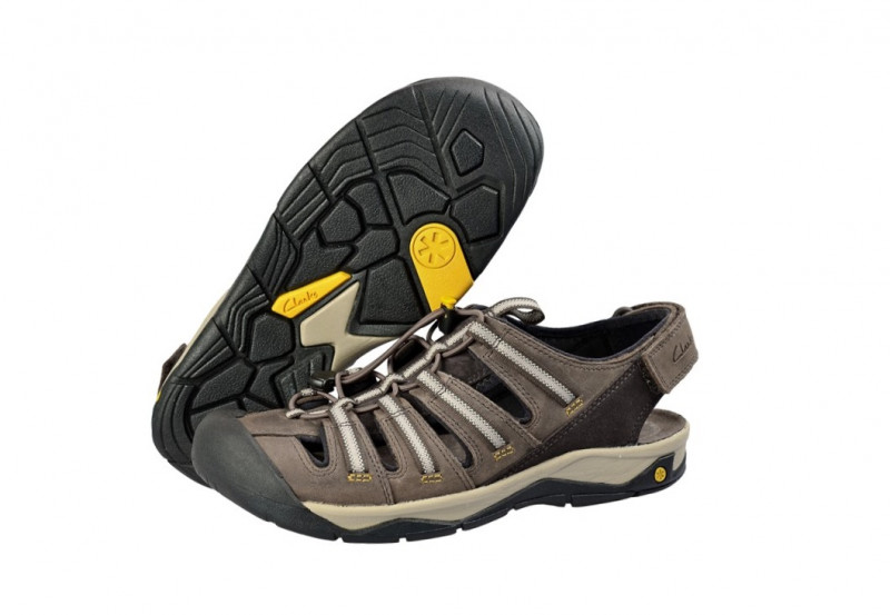 Clarks Virtic Run - Herren Sandale - braun