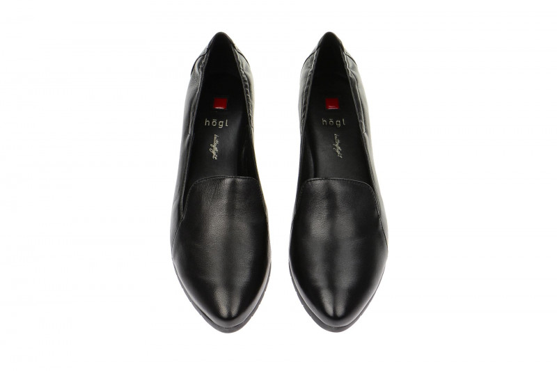Högl Slipper schwarz Keil Pumps 9-10 4430 0100