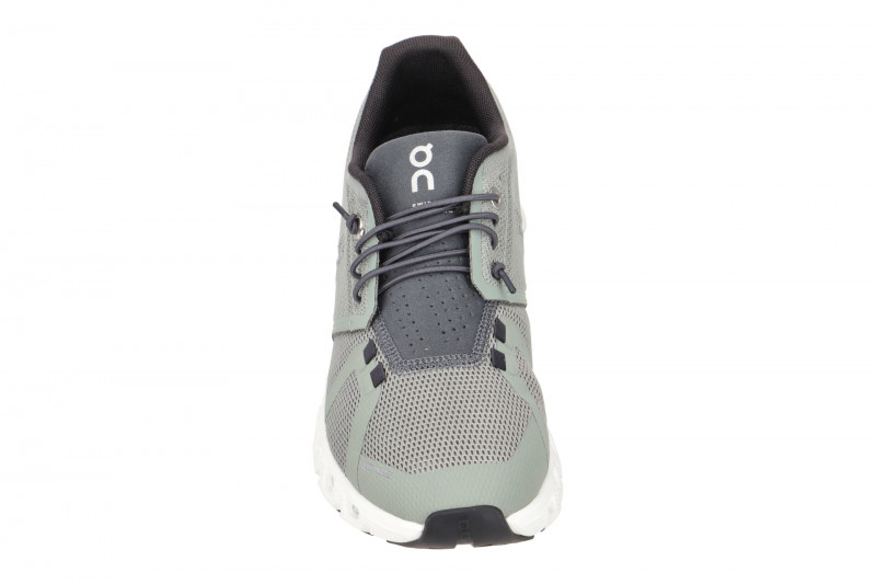 on Cloud 5 Schuhe grün grau Damen Sport 59.98557