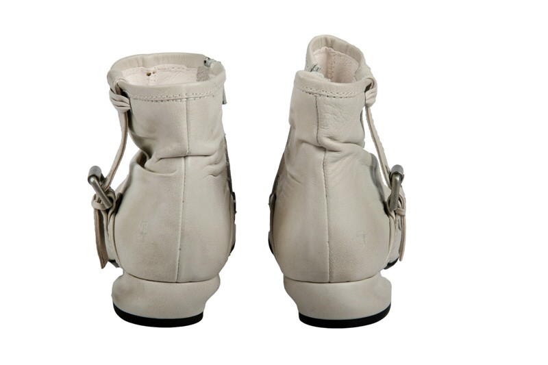 Tiggers Lori Stiefeletten in offwhite weiß Lederfutter