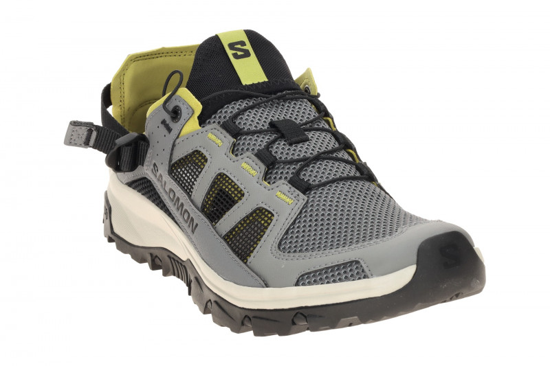 Salomon Techamphibian 5 Schuhe grau gelb 492277