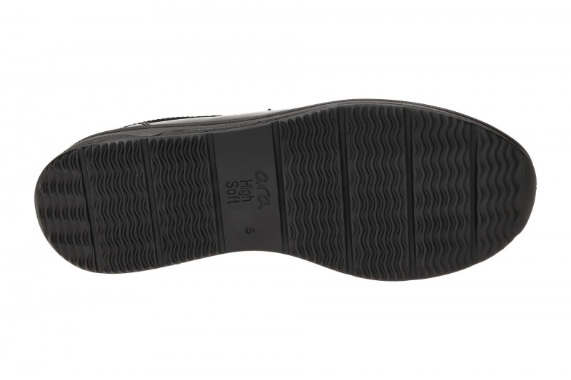 ARA Sapporo 3 Plateau Slipper schwarz Lack 1227522