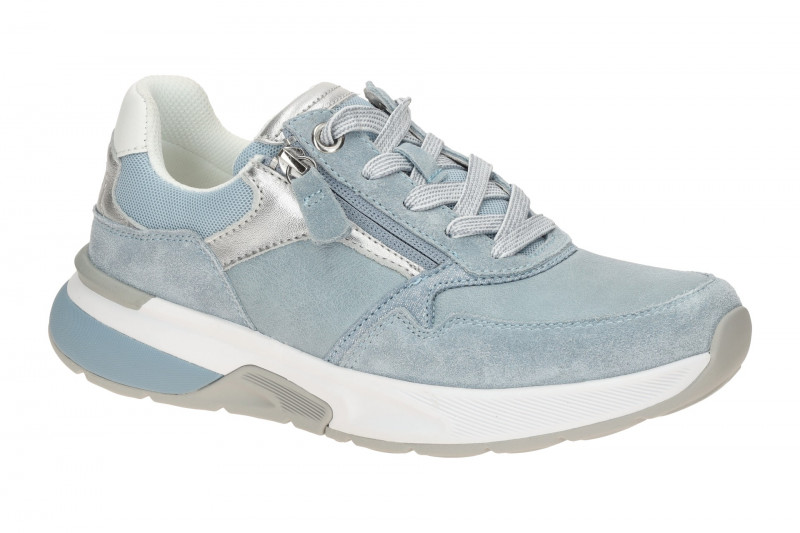 Gabor RollingSoft Schuhe hellblau silber RS-MOVE 86.847.36