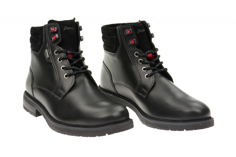 Sioux Herren warmfutter Stiefel schwarz Gore-Tex - 28201