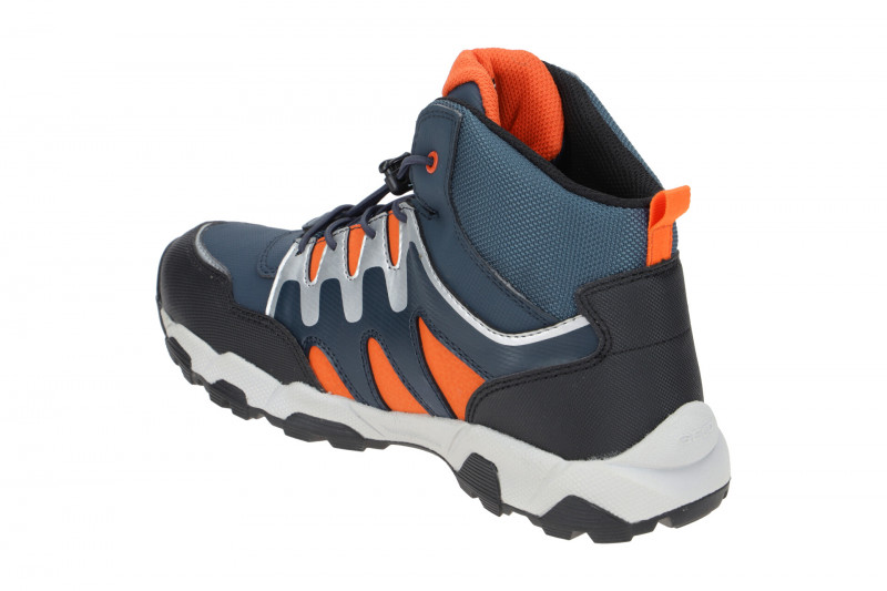 Geox Magnetar Kinder Stiefel blau orange J263ZA