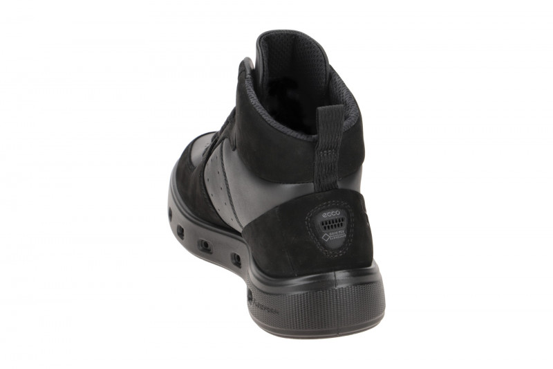 ecco Street 720 Mid Sneaker schwarz GORE-TEX Surround