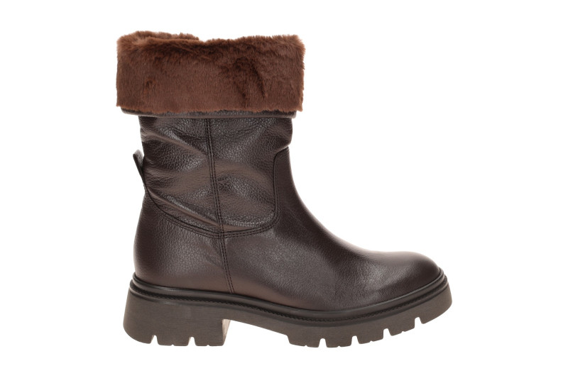 Gabor Stiefel braun mocca Fellkragen gekrempelt 8021.04.002