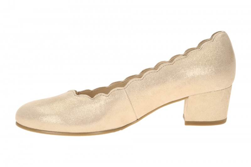 Gabor comfort Pumps beige sand Glitzer 3006