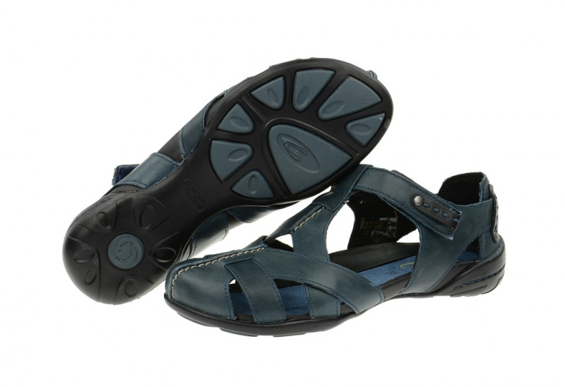 camel active Saturn-S Sandale blau denim