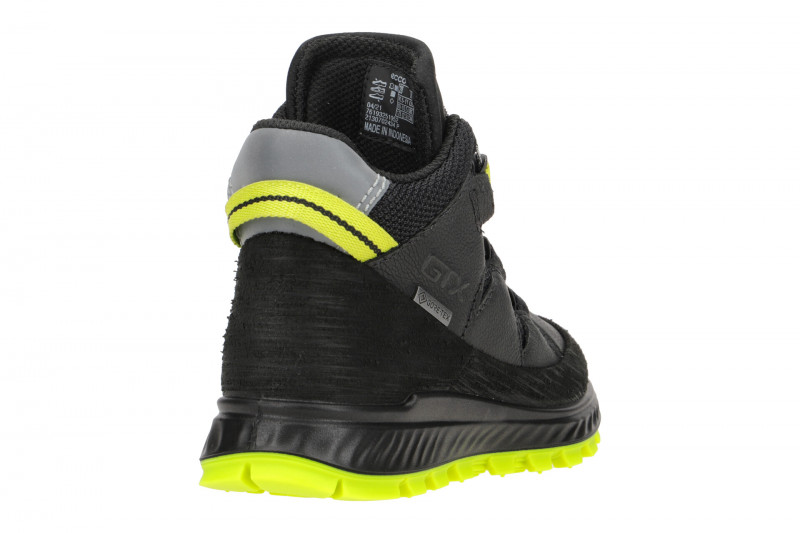 Ecco Exostrike Kinderstiefel schwarz Boa Verschluss Gore-Tex 761933