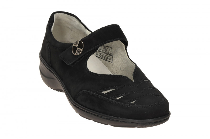 Waldläufer Kya Mary-Jane Schuhe schwarz K-Weite 607309