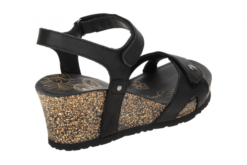 Panama Jack Julia Basics B1 Keil Sandale schwarz