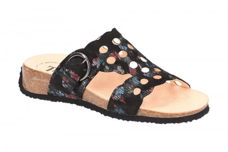 Think Mizzi Pantolette schwarz effekt 2-82362-09