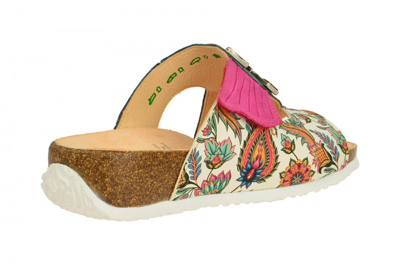 Think Mizzi Pantolette blau pink weiß 2-82353-79