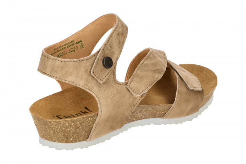 Think Dumia Sandale braun linen 297