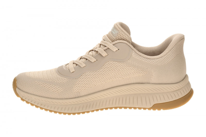 Skechers Bobs Squad 4 Sneakers Schuhe taupe braun SLIP-INS 117624