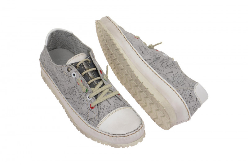 Charme Schuhe weiß grau