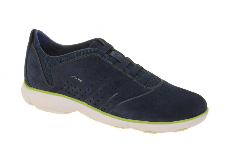 Geox Nebula Schuhe blau grün Sohle weiß