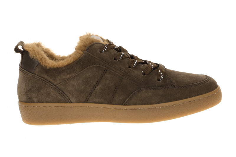 Gabor Sneaker Schuhe braun mocca Fellkragen 6024.01