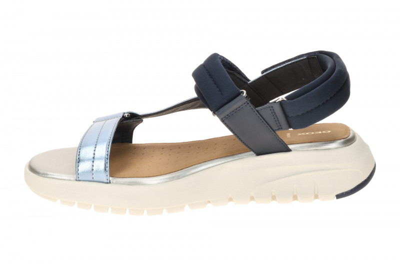 Geox Flextride Sandalen blau metallic D65BSD