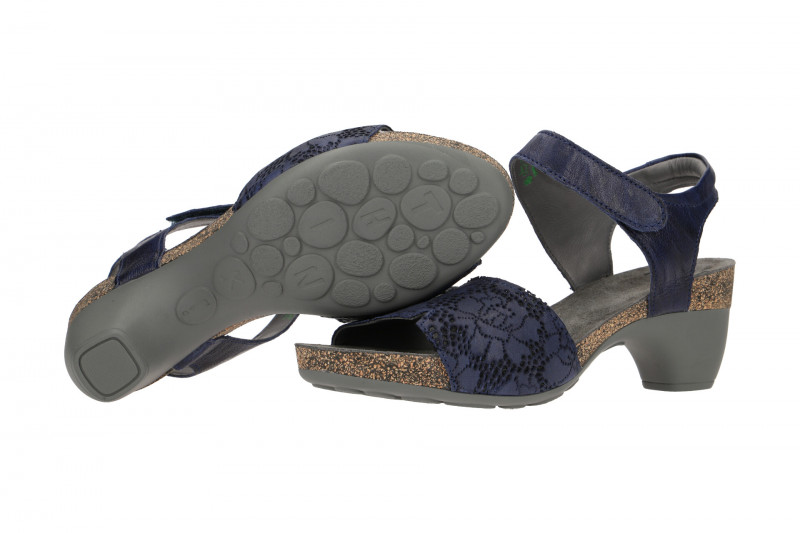 Think Traudi Sandale blau Laser