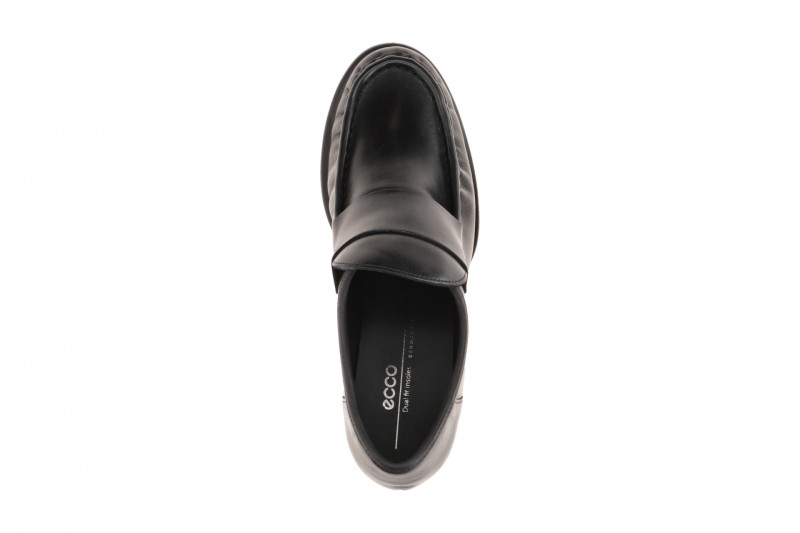 Ecco Sculpted Hochfront Pumps Loafer schwarz 222673