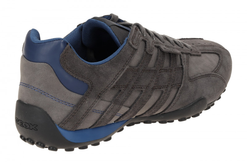 Geox Snake Schuhe Sneakers grau graphite U4507A