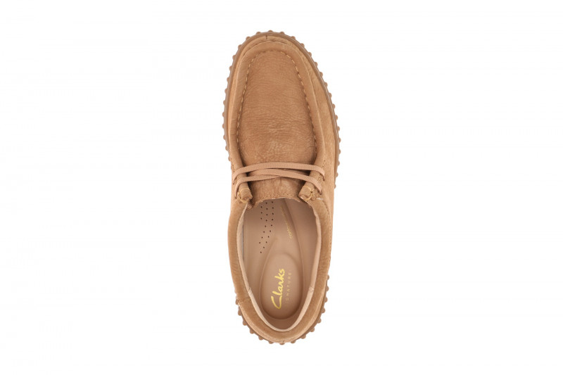 Clarks Torhill Bee Mokassin Schuhe braun tan Nubuck 26172084