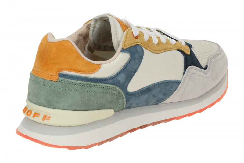 Hoff Bangkok Man Schuhe Sneakers weiß gelb blau 12202601