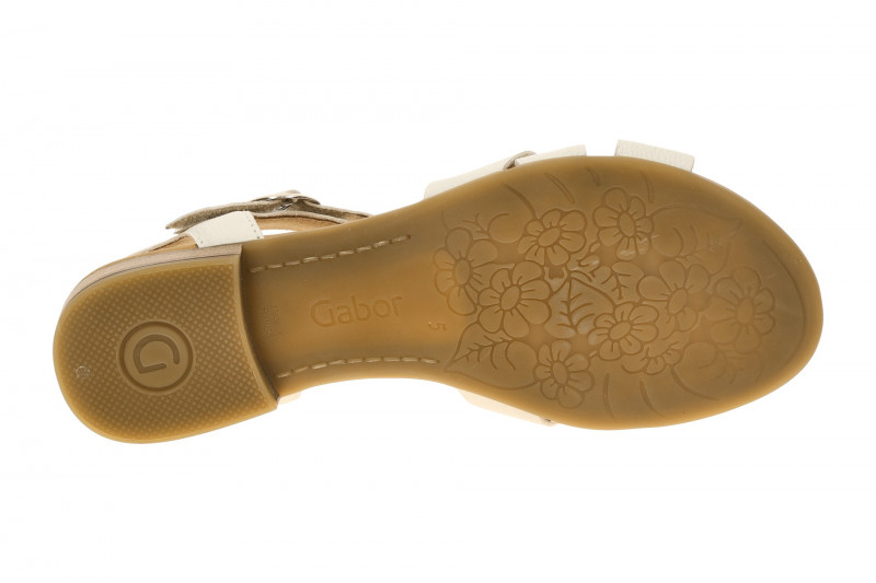 Gabor T-Steg Sandalette creme beige 82.794.51