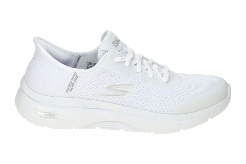 Skechers Go Walk Arch Fit Schuhe weiß SLIP-INS 125319