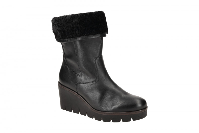 Gabor Keil Stiefel schwarz Kragen 34.785.27