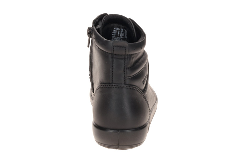 Ecco Soft 2 Stiefeletten Schuhe schwarz Sneaker High Cut 207513