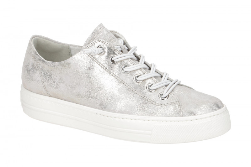 Paul Green Sneaker Schuhe grau metallic 4081