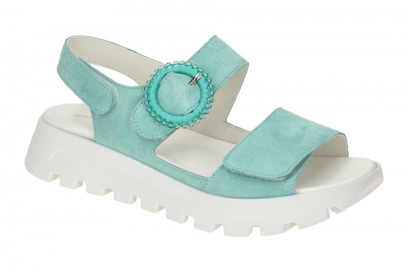 Waldläufer Nele Sandale grün vento H-Weite 730006
