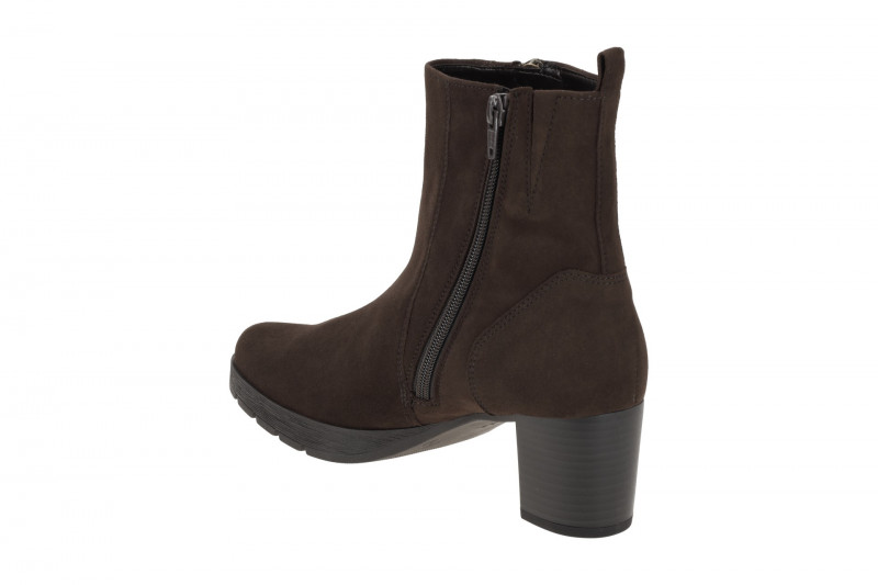 Gabor comfort Stiefelette braun mocca Velour 32.073.45