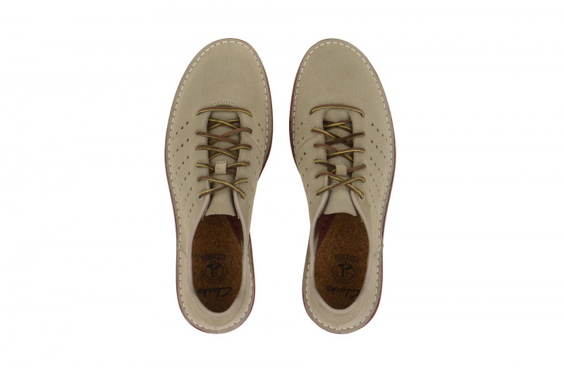 Clarks Tamho Race Schuhe beige sand