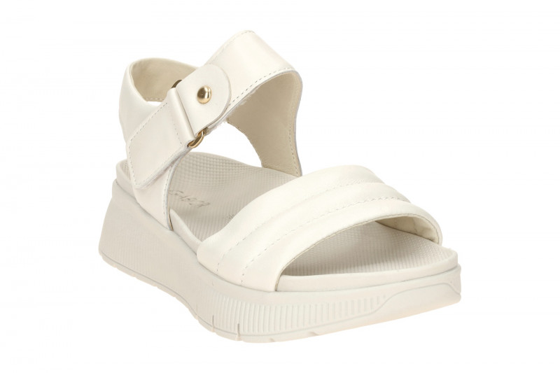 Gabor Fashion Sandale weiß Glattleder 84.610.20