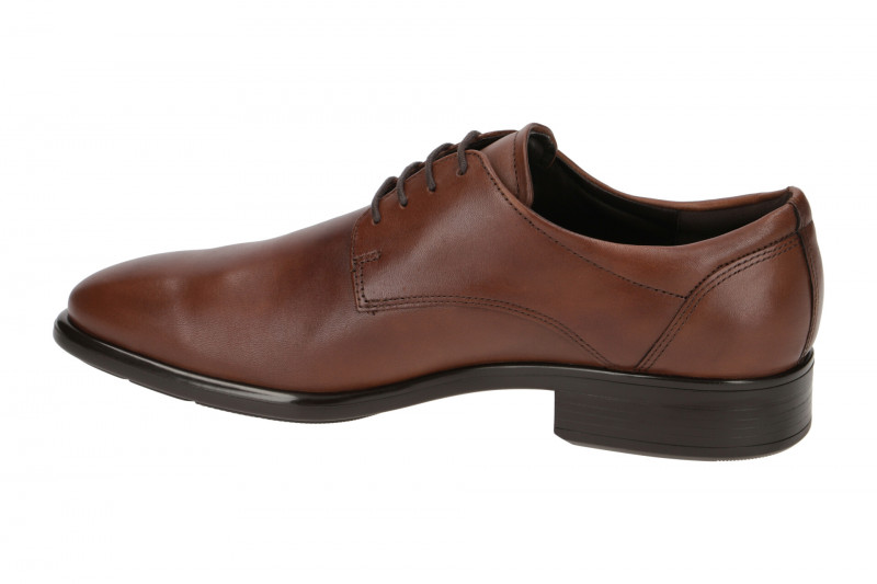ecco Citytray Business Schuhe braun cognac