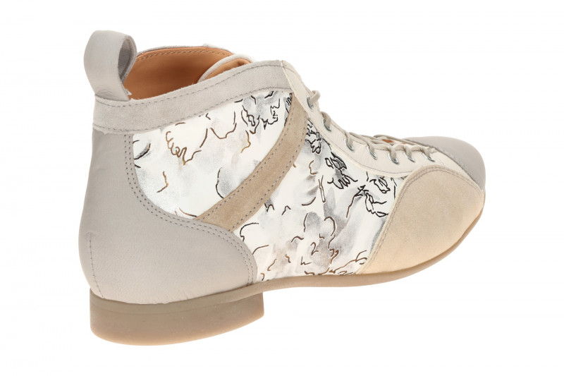 Think Guad 2 Schnür Stiefeletten grau weiß metallic 618