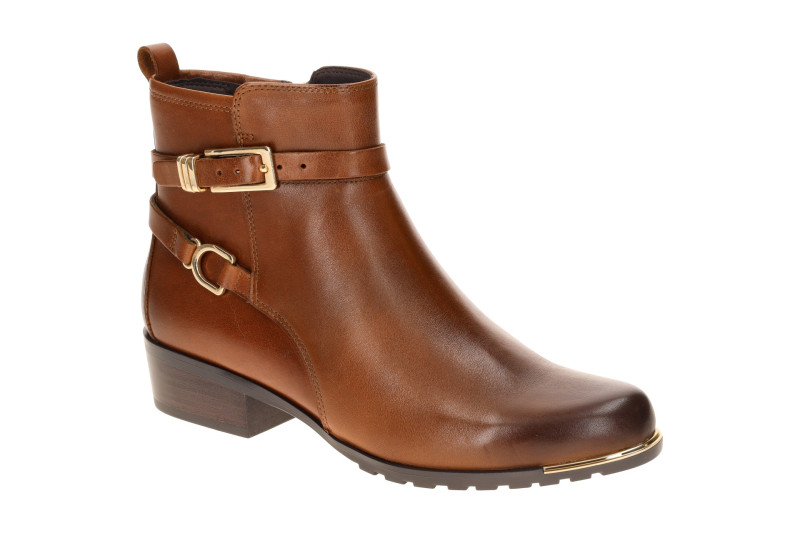 Caprice Stiefelette Ankle Boots braun Schnalle 25307